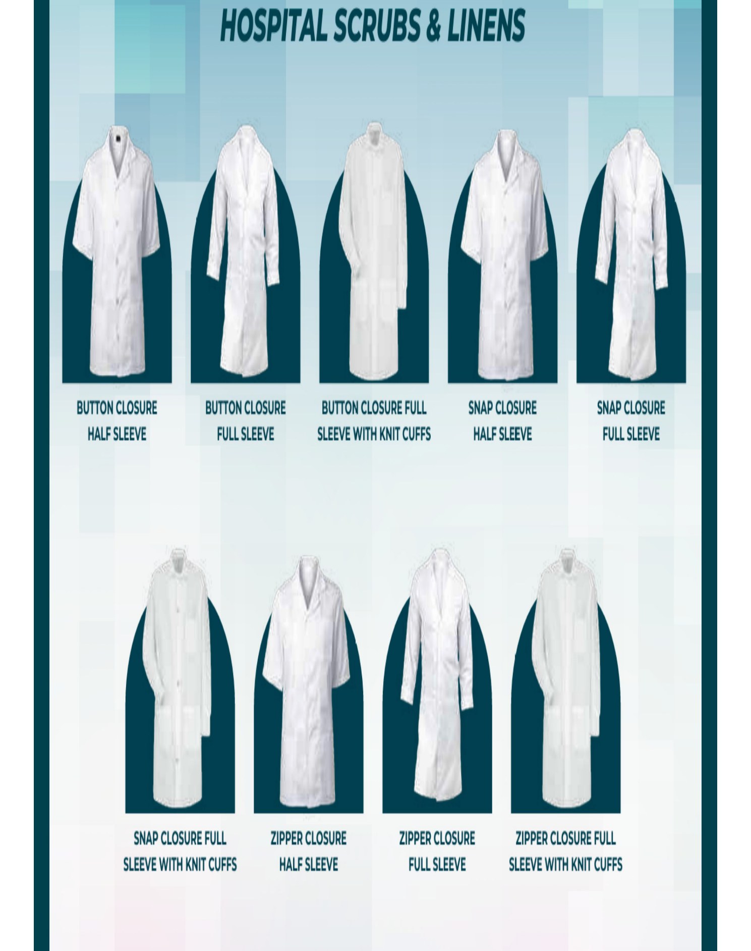 Hospital Scrubs, Linen & PPE